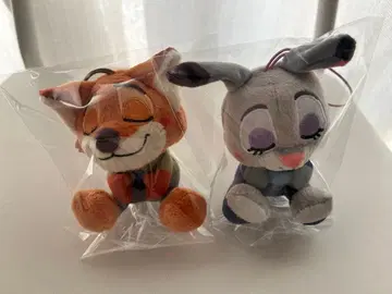 무냐스야 주토피아 디즈니 닉 주디 봉제 인형