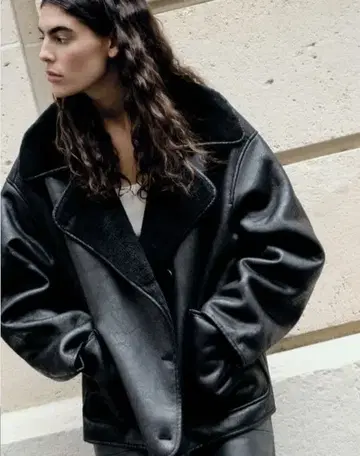 새상품 자라 ZW 컬렉션 리버서블 자켓 XS