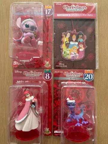 해피 복권 크리스마스 오너먼트 디즈니 세트