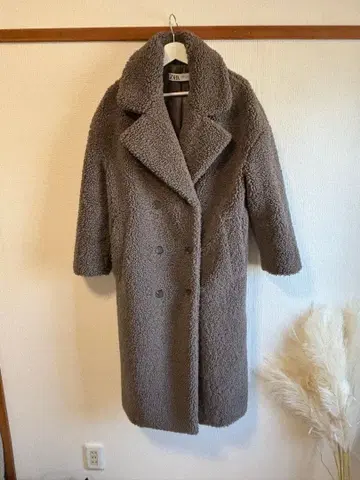 ZARA 보아 롱 코트