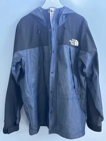 THE NORTH FACE 마운틴 후드티 블랙/데님