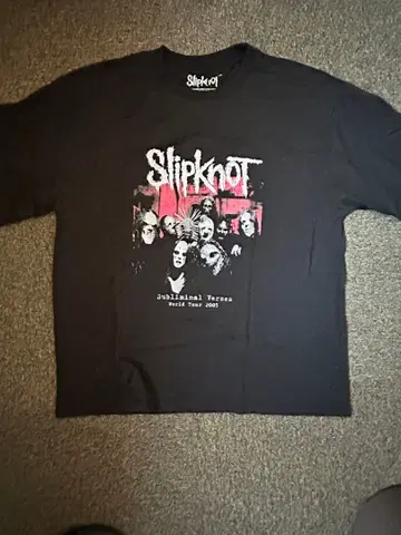 Slipknot 2005 월드 투어 T셔츠 LL 사이즈