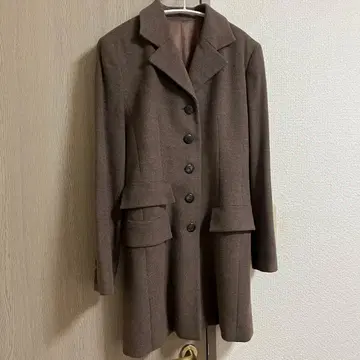 울 롱 테일러드 자켓