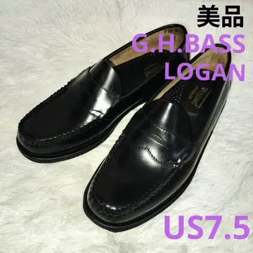 [ 새상품급 ] G.H.BASS LOGAN 로건 로퍼 블랙 7.5