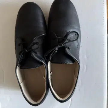 무인양품 피로를 덜어주는 가죽 신발 22.5 블랙