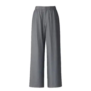 UNIQLO 이지 와이드 팬츠 그레이 XL 470923