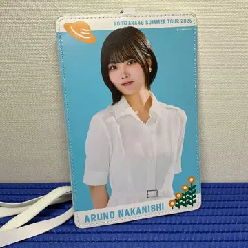 노기자카46 나카니시 아루노 2025 브로마이드 홀더