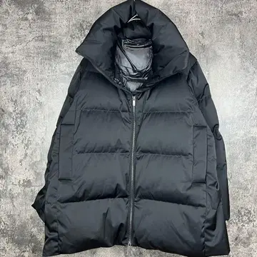 UNIQLO +J 빅 칼라 다운 자켓 블랙 L