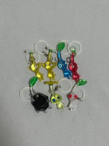 피크민 메지루시 액세서리 7종 세트