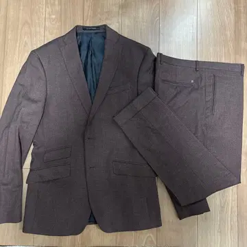 ZARA 비즈니스 정장 버건디