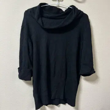 dressbarn 드레스바른 [ XL ] 블랙 7부 소매 롱 니트