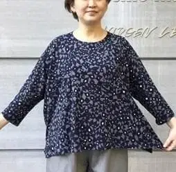 바바구리 2020 봄 키리가미 와이드 티셔츠 요건 레일