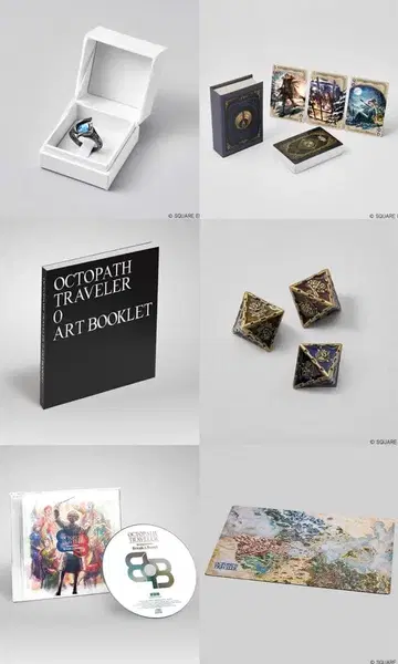 미사용 새상품 옥토패스 트래블러 0 컬렉터즈 에디션 굿즈 옥트라 0