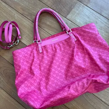 GHERARDINI 바이라 2way 토트백 핑크 A4