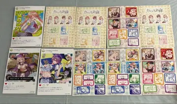 뻐꾸기 커플 스티커 엽서 세트