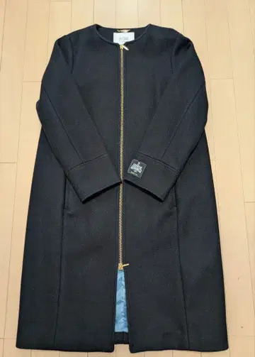 SLOBE IENA 네이비 롱 코트