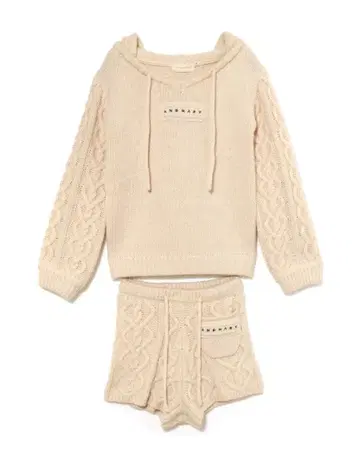 Mou loose knit set up andmary