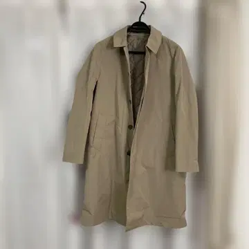 UNIQLO 베이지 스텐카라 코트