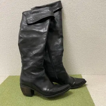 [ FXA FERRIKA ] 롱 부츠 가죽