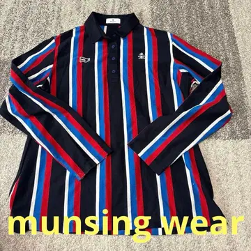 골프 셔츠 스트라이프 munsingwear