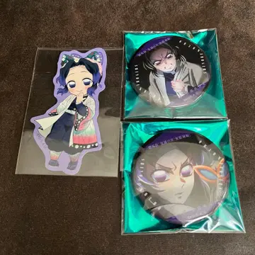 귀멸의 칼날 이야기가 담긴 눈빛 캔뱃지 코쵸우 시노부