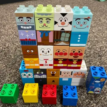 호빵맨 블록라보 호빵맨과 친구들 블록 세트