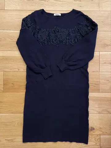 NATURAL BEAUTY BASIC 네이비 원피스