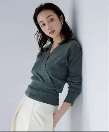 ur's 카슈쿨 니트 카키