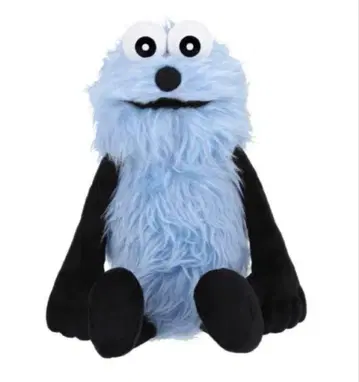 푹신푹신 파랑 블랙 봉제 인형