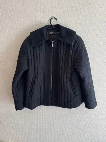 ZARA 블랙 퀼팅 자켓