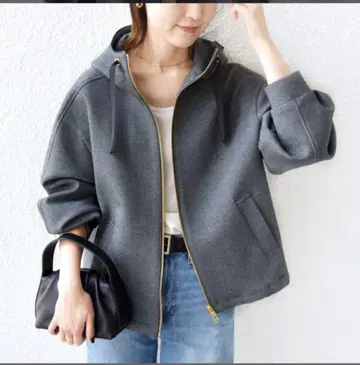 종이상자 더블 지퍼 후디 2