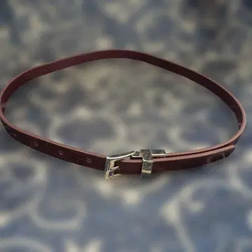 다크 브라운 가죽 벨트 양면 사용 타입