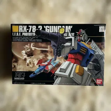[ 미조립 ] RX-78-2 GUNDAM HG 프라모델