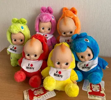 큐피 로디 작은 봉제 인형 6체 세트