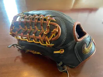 Nike 야구용 가죽 그로브 블랙