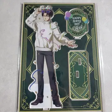 진격의 거인 이케프리 아크릴 스탠드 리바이 벌스데이