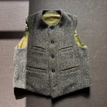 45R 2025AW 도네갈 트위드 베스트 사이즈 3