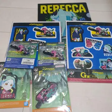 제일복권 사이버 펑크 엣지 러너즈 레베카 종합 세트