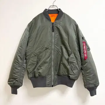 [ 미사용급 ] 알파인더스트리 MA-1 사이즈 L 리버서블