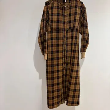 마루크 긴팔 셔츠 원피스