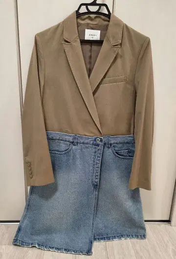 [ Ameri VINTAGE ] DENIM DOCKING JACKET