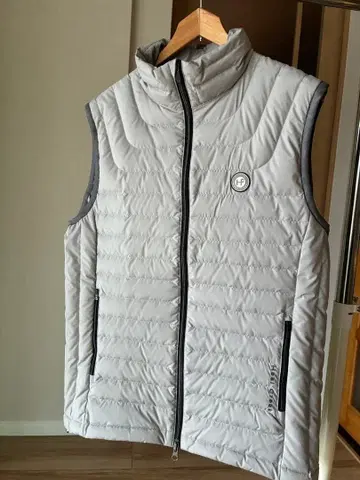 그레이 다운 베스트 남성 의류