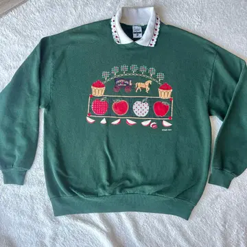 Gopher Sport 사과 맨투맨 빈티지 80s