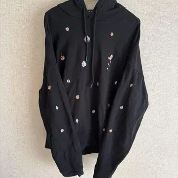 요네즈켄시 투어 굿즈 보석 후드티(L) 블랙