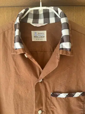 towncraft 60s 셔츠 브라운