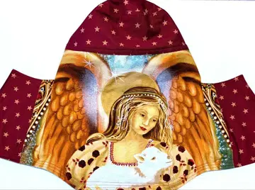 용접 두건 머리 둘레 60cm D 특수형 2 보통 타입 리버서블 천사