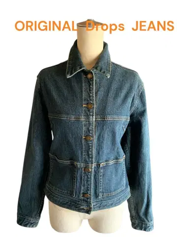 Drops 데님 자켓 여성용 신축성 있음