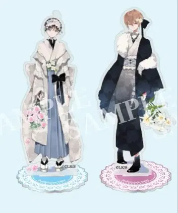 하레루야 베이비 x 훼미리마트 아크릴 스탠드 트레이딩 2종 세트