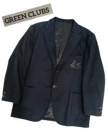 [ GREEN CLUBS ] 다크 블루 테일러드 자켓 XL 사이즈 j36