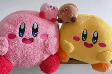 커비의 맛있는 페스티벌 봉제 인형 4개 묶음 판매